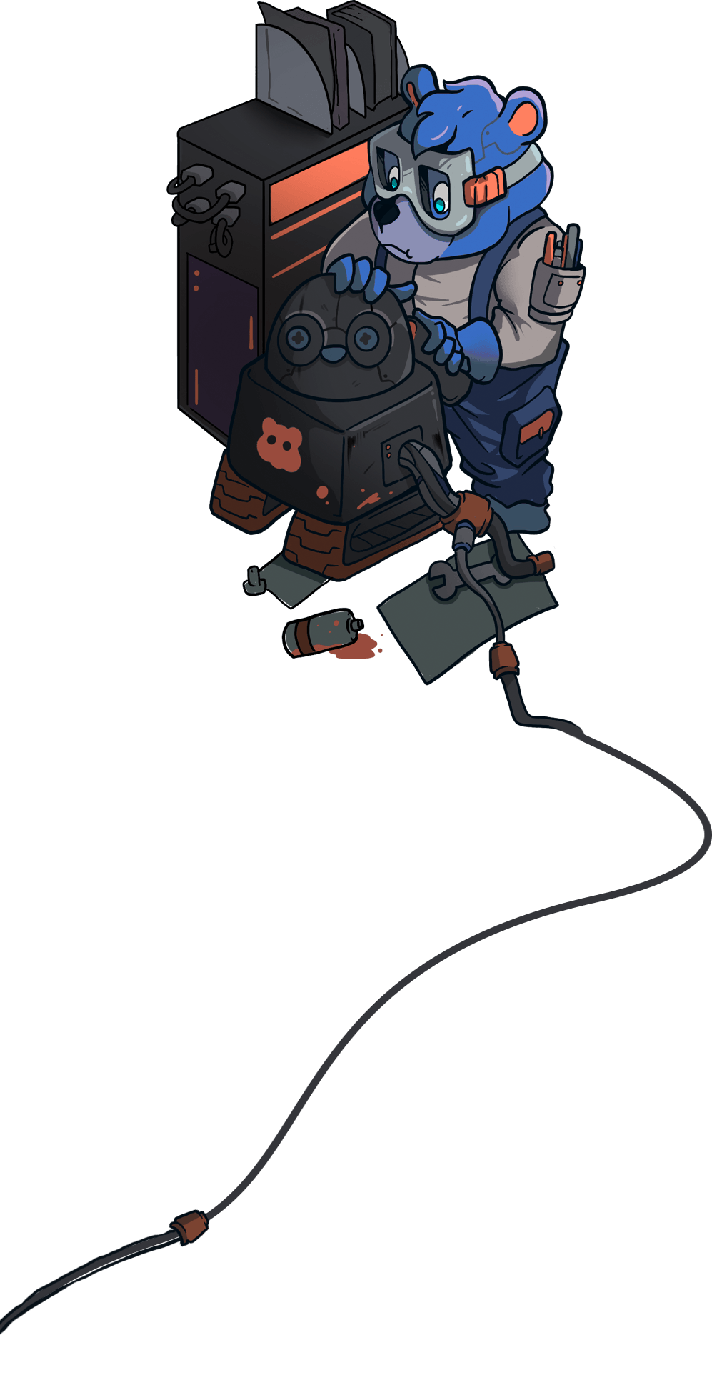 Beraroot Bear with Server
